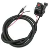 Cable del acelerador de cortacésped de mochila, conjunto de interruptor de apagado para motor de gasolina, accesorios para cortacésped montado en el lateral, sierra para ramas altas