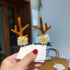 Accesorios para el Cabello de Astas Nuevas Transfronterizos Adornos de Astas de Alce Lindos para Celebraciones Pinza para el Cabello Clip para el Cabello de Disfraz Navideño