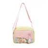 Bolso de Hombro de Dibujos Animados de Alta Apariencia, Casual y Lindo para Niñas, Bolso Versátil para Estudiantes, Bolso Cruzado Ligero y Elegante para Mujer