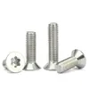 En Stock Gb2673 Tornillos Antirrobo Torx Avellanados Acero Inoxidable 304 Tornillos Antirrobo Cabeza Torx con Poste