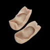 Meias de Barco de Silicone Sebs com Dedos Abertos Protetor de Pés Cobertura de Silicone para Calcanhar Meias de Silicone Secas Meias de Barco Invisíveis