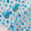 Pegatinas para Uñas Cyansea Serie Océano Estilo Avanzado Concha Luz Concha Estrella de Mar Estrella de Mar Pegatinas Lindas para Uñas