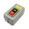 Interruptor de botão de controle de partida de motor trifásico Botão BS230B Máquina grampeadora de fábrica de papelão modelo 216B Fonte de alimentação