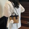 Diseño de Nicho 2026 Verano Nueva Moda Versátil de un Solo Hombro Cruzado de Moda Texturizada Bolso de Cubo de Venta Caliente