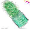 Cor mágica Superfine + Fragmento Misturado 12 Cor Nail Art Lantejoulas Conjunto Matte Pearlescent Nail Art jóias diamante unhas adesivos