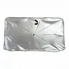Parasol para coche transfronterizo, protección solar para parabrisas delantero, aislamiento térmico y sombreado para uso en verano, parasol para parabrisas delantero de coche