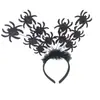 Festa Fantasia de Halloween Adereços de Performance Aro de Cabeça Cabeça de Morcego Aranha Caveira Abóbora Chapéu de Bruxa Aro de Cabelo Fivela de Cabeça