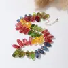Collar de Grava de Ágata de Cristal Natural al por Mayor, Cuentas de Ágata de Cristal de Piedra Natural de Forma Irregular, Cuentas Sueltas