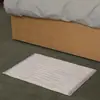 Estilo Ins Cuadros Rayados Coreanos Alfombrillas para Piso de Baño Alfombrillas Absorbentes para Pies de Hogar Resistentes a Manchas y al Desgaste Alfombras para Sala de Estar