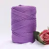 Fio de Seda Gelada, Fio de Cânhamo de Gelo Leve de Tubo Grosso, Fio Oco, Fio de Cânhamo de Gelo para Tricô à Mão, Chapéus de Crochê, Ganchos de Almofada, Fio para Bolsa Fabricante