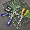 Pinzas de Pesca de Acero Inoxidable, Pinzas para Señuelos de Pesca al Aire Libre, Pinzas de Nariz Curva, Cortadores de Hilo de Pesca, Pinzas de Pesca Multifuncionales