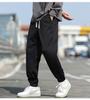 Pantalones cropped nuevos de primavera y otoño para hombre, pantalones deportivos casuales, marca pequeña de moda, estudiante, holgados, combinan con todo, tobilleros, pantalones de hombre