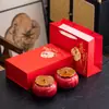 Latas de Té de Cerámica Cajas de Regalo Cajas Vacías Longjing Biluochun Té Verde Té Negro Latas Vacías Cajas de Regalo Se Puede Logotipo
