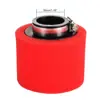 Filtro de Ar de Esponja Filtro de Ar Adequado para Motocicleta Off-Road Atv Camada Dupla Calibre 38mm Vermelho