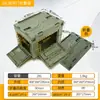 Caja de almacenamiento para camping al aire libre con puerta lateral, caja de camping plegable, caja de almacenamiento para maletero de coche, caja de almacenamiento de plástico