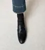 Mocasines de Mujer en Stock, Nuevos Zapatos de Cuero Estilo Británico Retro Slip-On para Primavera/Otoño, Zapatos de Tacón Grueso Versátiles para el Trabajo