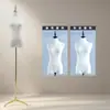Suporte de Exibição Modelo Adereços Loja de Roupas Manequim Corpo Inteiro Vitrine Manequim Vestido de Noiva Suporte de Manequim Meio Corpo Feminino