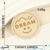 Duoku impresso marca registrada acessórios de vestuário DIY patch adesivos sapatos e chapéus bolsas acessórios Inglês letras etiqueta de couro adesivos de pano