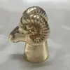 Tapa de Botella de Perfume de Metal, Tapa de Botella de Perfume con Cabeza de Animal Oveja, Tapa de Botella Cosmética de Aleación de Zinc Fabricante Personalizado Venta Directa