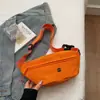 Bolsa de cintura fashion 2026 nova série de cores vibrantes dopamina bolsa de cintura unissex para casal bolsa transversal bolsa de peito para ciclismo à prova d'água