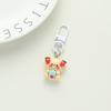 Llavero de Animales de Dibujos Animados Funda Protectora para AirPods Estuche para Auriculares Colgante Cadena para Funda de Teléfono Móvil Decoración Colgante para Coche