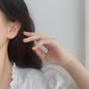 Pendientes Redondos Pequeños de Perla Que No Necesitan Quitarse al Dormir, Sencillos y Compactos para Mujer, Pendientes de Alta Gama Nuevos y Versátiles de Moda