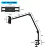 Suporte de Microfone Braço Articulado de Mesa para Jogos Gravação E-Sports Profissional Transmissão ao Vivo Suporte de Microfone à Prova de Choque Suporte de Suspensão Universal