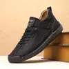 Venta Caliente Comercio Exterior Transfronterizo Tallas Grandes Botas Martin de Caña Media para Hombres y Mujeres Zapatos Casuales para Exteriores Costura de Ropa de Trabajo Zapatos para Hombre H9888