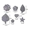 Parches Adhesivos Gris Oscuro y Claro para Chaquetas de Plumas, Parches Bordados de Flores sin Coser, Parches Decorativos Pequeños de Tela para Agujeros en la Ropa