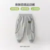 100% AlgodãoCalça Casual Infantil Menino Coelho Lomi Bebê 3D Calças Novas Outono 2026