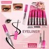 Mascara de larga duración, voluminizadora, rizadora para uso transfronterizo, a prueba de agua, no se corre, natural, con pestañas definidas y separadas, prebase para pestañas