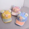 Chapéus Infantis Primavera e Outono Novos Bonés de Bebê para Cobrir Bebês Meninas Fofas Proteção Solar Bonés de Beisebol para Meninos