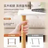 Mesita de noche para dormitorio de apartamento de alquiler, Gabinete de noche simple, Armario de almacenamiento de mesita de noche, Mesa auxiliar de madera para el hogar en la sala de estar, Mesa cuadrada pequeña