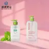 Atacado de Fábrica Frasco de Shampoo Tipo Pump 250ml, Frasco Quadrado de Plástico PET para Loção 380ml
