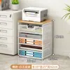 Estante de Almacenamiento de Escritorio Organizador de Archivos de Datos Multicapa Gran Capacidad Estante de Almacenamiento de Archivos Extraíble Oficina