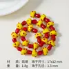 Champiñón Venenoso Murano Hecho a Mano Cuentas Esmaltadas Pulsera de Cuentas DIY Collar Pendientes Joyería Accesorios de Cuentas
