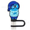 Mind Secret Force Straw Plug Stanley Cup Tampa de palha de silicone Ice Bully Cup Tampa decorativa de palha de silicone à prova de poeira