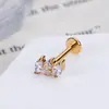 Moto AliExpress Promoção Imperdível G23 Titânio Piercing Labial Zircônia Olho de Cavalo Piercing de Orelha Folha Amor Piercing de Osso da Orelha Transfronteiriço Piercing