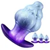 Tapón Anal de Silicona Líquida de Forma Especial de Colores Expansor Anal Productos Anales para Adultos Modelo Nuevo Transfronterizo