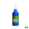 Directo de fábrica 12 colores 60ml pintura de acuarela para niños de preescolar pintura graffiti DIY lavable pintura de dedos