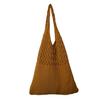 2021 Nuevo bolso tejido estilo coreano bolso ins bolso retro bolso de hombro de moda bolso tote de gran capacidad moda femenina