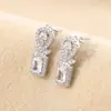 2026 Nueva Joyería Nupcial Transfronteriza de Amazon Zircón Pedrería Collar Pendientes Anillo Accesorios Al Por Mayor