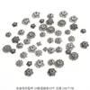 Aleación de Plata Antigua Filigrana Flor Taza Separadores Cuentas Tapas de Flor Tapas de Cuenta Estilo Antiguo DIY Borla Pasador de Pelo Corona de Pelo Accesorios de Joyería