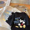 Nueva Camiseta de Manga Corta con Estampado de Dibujos Animados Linda Ropa Infantil para Niños Verano Niños Bebé Tops Camiseta Holgada de Media Manga