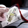 Personajes de Dibujos Animados de las Cuatro Grandes Personas Talentosas de Jiangnan Marcadores de Hojas con Nervaduras Estilo Clásico Hojas Creativas Suministros Culturales Regalos Exquisitos