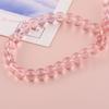 Cuentas redondas de cristal de 4-12 mm, hechas a mano, para pendientes, pulseras, collares, cuentas dispersas, accesorios de joyería.