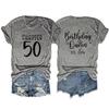 Amazon eBayCamiseta cumpleaños Reina est 1974 capítulo 50 Moda Manga Corta