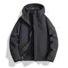 Chaqueta impermeable de plumón estilo Luotuo para mujer tres en uno 2026 nuevo estilo invierno ropa de trabajo exterior se puede imprimir LOGOTIPO