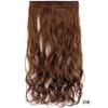Peruca Transfronteiriça Feminina Fabricante Atacado Clipe de Uma Peça Cabelo Cinco Clipes Extensões de Cabelo Longo Cacheado Peruca de Comércio Exterior Europeia e Americana