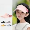 Chapéu de sol infantil, boné para atividades ao ar livre, confortável e respirável, adequado para meninos e meninas, esportivo, viseira para bebê, chapéu de exterior para estudantes, moderno